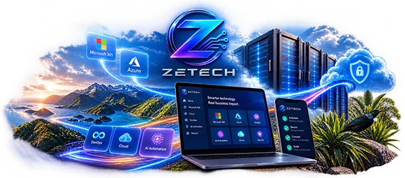 Zetech cloud, automation and AI platform